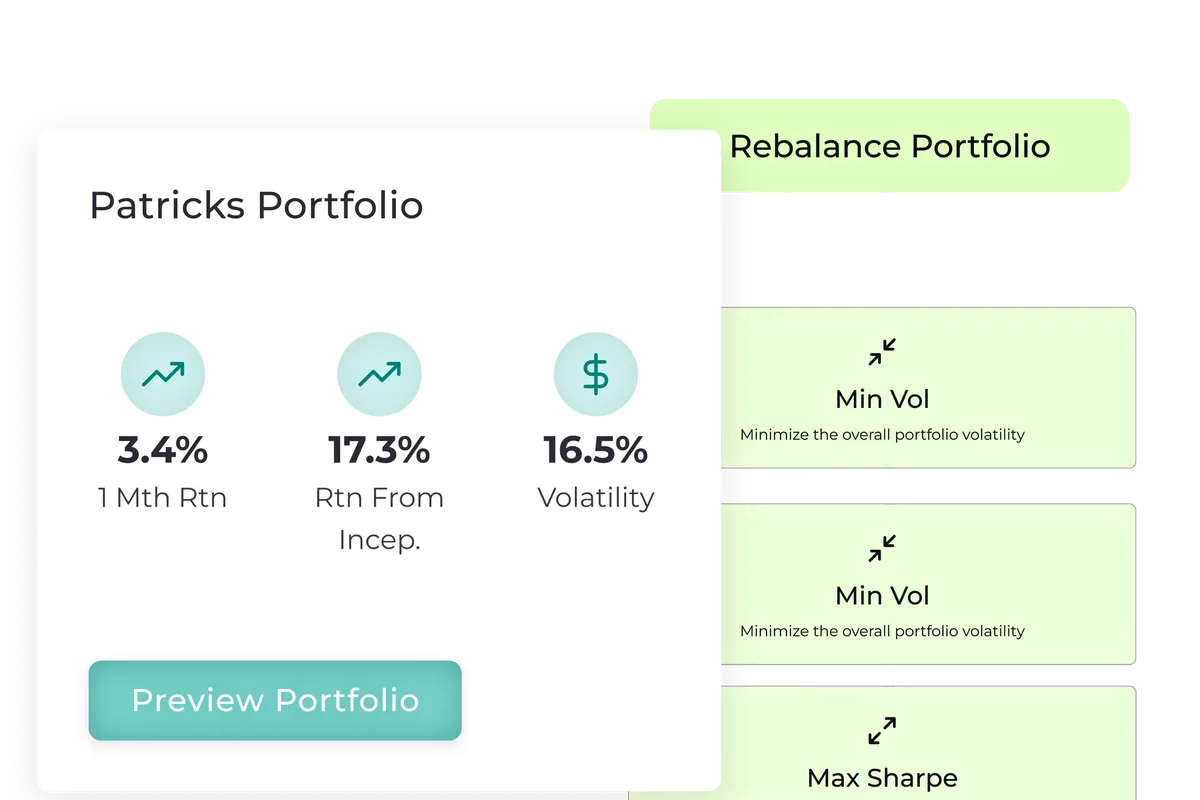 Proposal builder screenshot